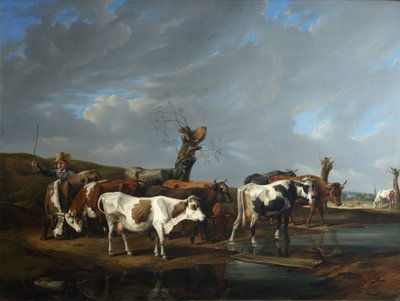 Herd of Cows by Johann Alexander Dallinger von Dalling