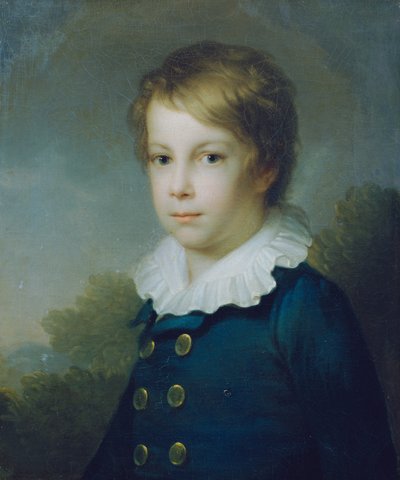 Portrait of a Boy I by Johann Baptist Lampi d. Ä.