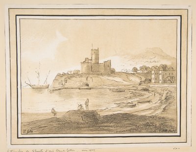 Landscape after Claude by Johann Baptist Stuntz