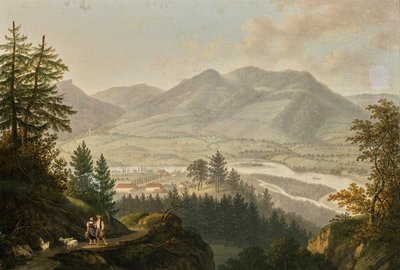 Surroundings of Habsburg Ruins by Johann Caspar Rahn