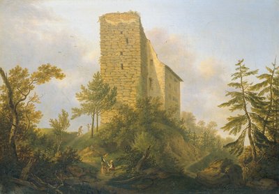 Surroundings of Habsburg Ruins by Johann Caspar Rahn