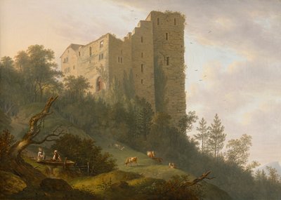 Surroundings of the Habsburg Ruins by Johann Caspar Rahn