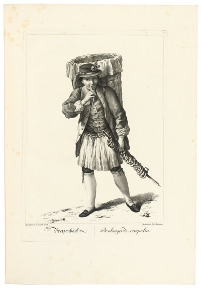 Baker of Craquelins by Johann Christian (after) Brand