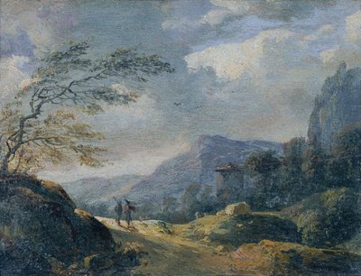 Small Mountain Landscape by Johann Christian Brand
