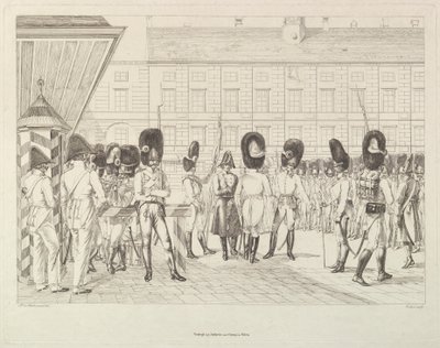 Austrian Grenadiers by Johann Christian Erhard