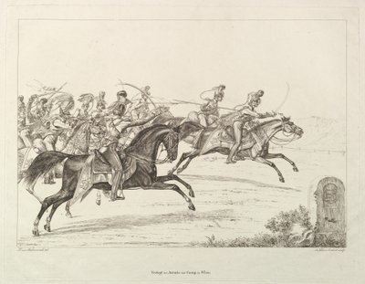Austrian Lancers, Early 19th Century by Johann Christian Erhard