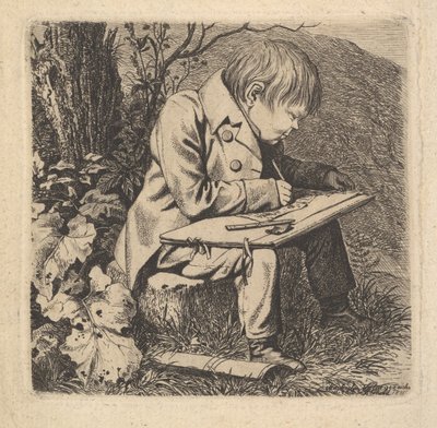 The Artist Hoffman by Johann Christian Erhard