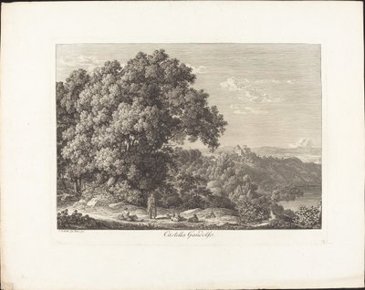 Castel Gandolfo by Johann Christian Reinhart