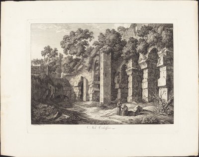 In the Colosseum by Johann Christian Reinhart