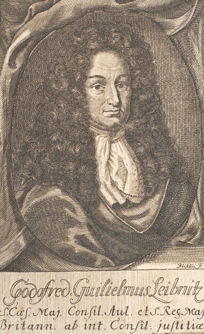 Gottfried Wilhelm Leibniz by Johann Christoph Boecklin