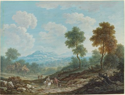 Travelers in a Broad Valley by Johann Christoph Dietzsch