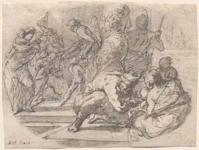 The Generosity of Empress Pulcheria by Johann Christoph Storer
