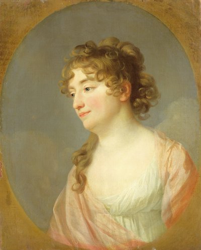 Kriegsraetin Wilhelmine Schmidt by Johann Friedrich August Tischbein