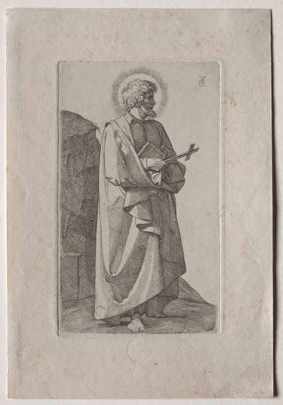 St. Philip Neri, 1826 by Johann Friedrich Overbeck
