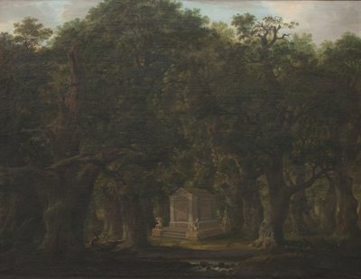 Monument in an Oak Wood by Johann Friedrich Weitsch