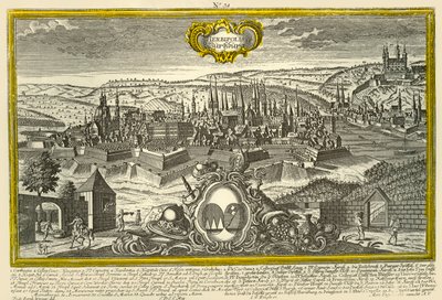 Würzburg, c1740 by Johann Georg Ringlin