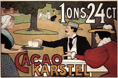 Cacao Karstel, 1897 by Johann Georg van Caspel