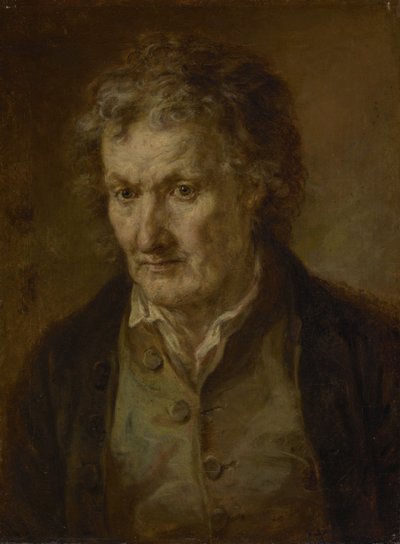 Male Portrait by Johann Georg von Edlinger