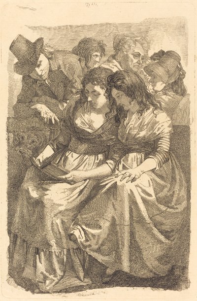 Schadow and His Family by Johann Gottfried Schadow