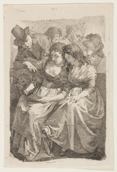 The Artist and His Family by Johann Gottfried Schadow