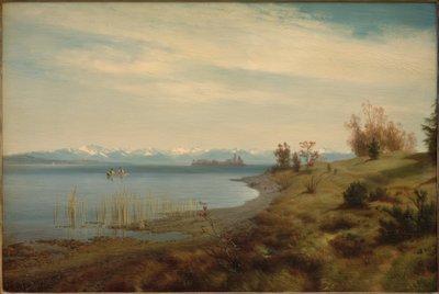 Early Spring at Lake Starnberg by Johann Gottfried Steffan