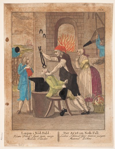 The Doctor in Distress by Johann Gottlieb Friedrich