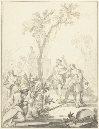 Allegorical Representation by Johann Heinrich Keller (II)