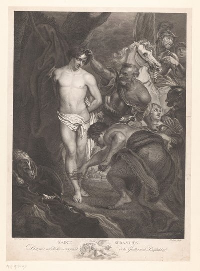 Saint Sebastian by Johann Heinrich Lips