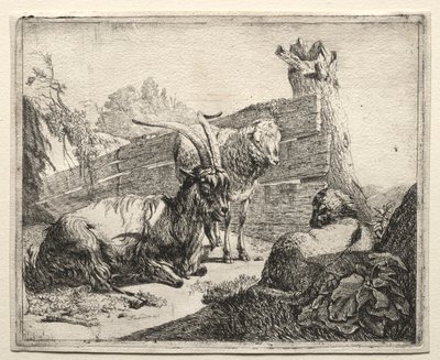 The Hedgerow by Johann Heinrich Roos
