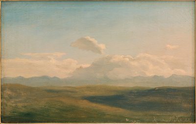 Italian Mountain Landscape by Johann Heinrich Schilbach