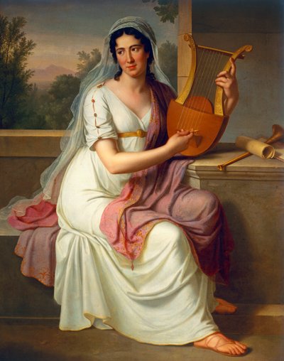 Isabella Colbran by Johann Heinrich Schmidt