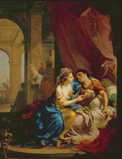 Anthony and Cleopatra, 1774 by Johann Heinrich Wilhelm Tischbein
