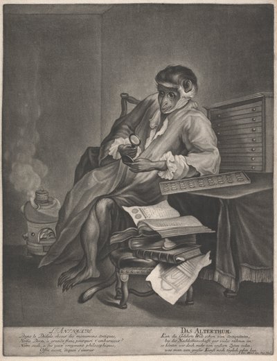 The Antiquarian by Johann Jacobus Haid
