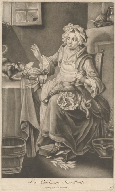 The Supervising Cook by Johann Jacobus Haid