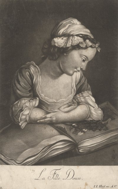 The Sweet Girl by Johann Jacobus Haid