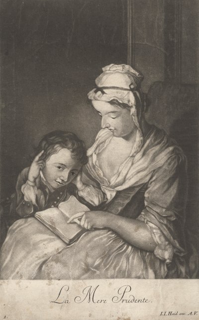The Prudent Mother by Johann Jacobus Haid