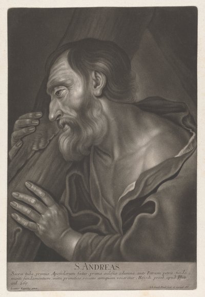 Saint Andrew by Johann Jacobus Haid