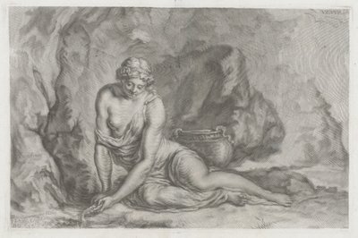 Venus by Johann Jakob Thourneysen, after Joachim von Sandrart I, after the Antique
