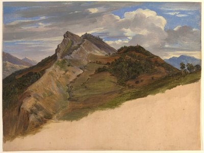 Civitella Seen from the North by Johann Joachim Faber