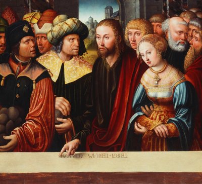 Christ and the Adultress by Johann Kemmer