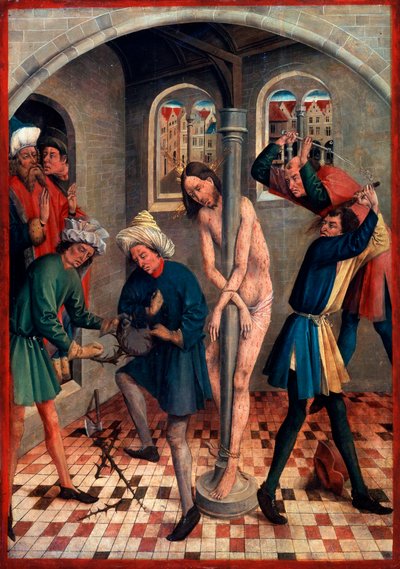 The Flagellation of Christ by Johann Koerbecke