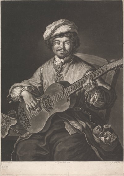 The Musician by Johann Lorenz Haid