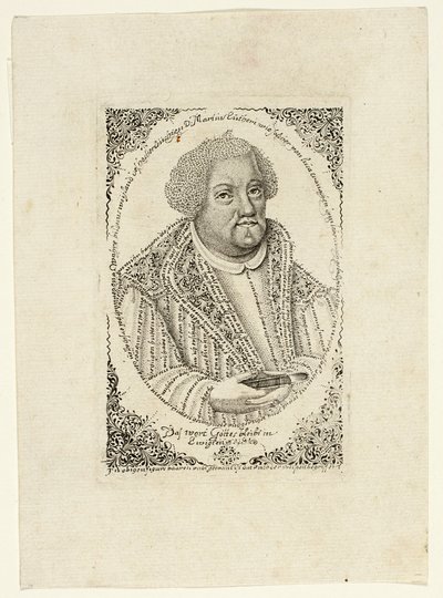 Martin Luther by Johann Michael Puchler