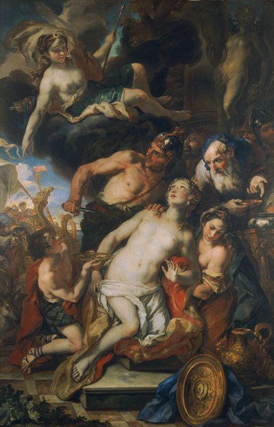 The Sacrifice of Iphigenia by Johann Michael Rottmayr