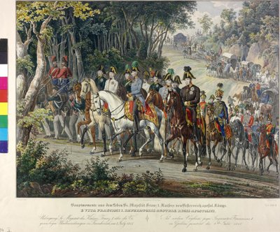 Ride Across the Vosges Mountains 1815 by Johann Nepomuk Hoechle