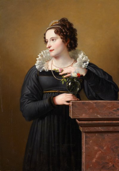 Portrait of Florentina Troclet-Fautz by Johann Peter Krafft