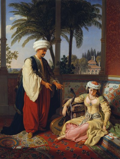 The Turk ("Infidelity") by Johann Peter Krafft