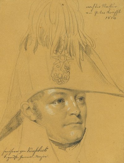 Baron von Knesebeck by Johann Peter Krafft