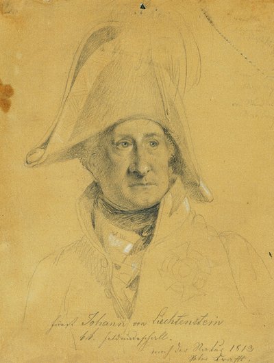 Prince Johann of Liechtenstein by Johann Peter Krafft