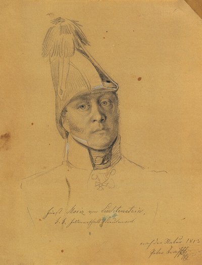 Prince Moriz of Liechtenstein by Johann Peter Krafft